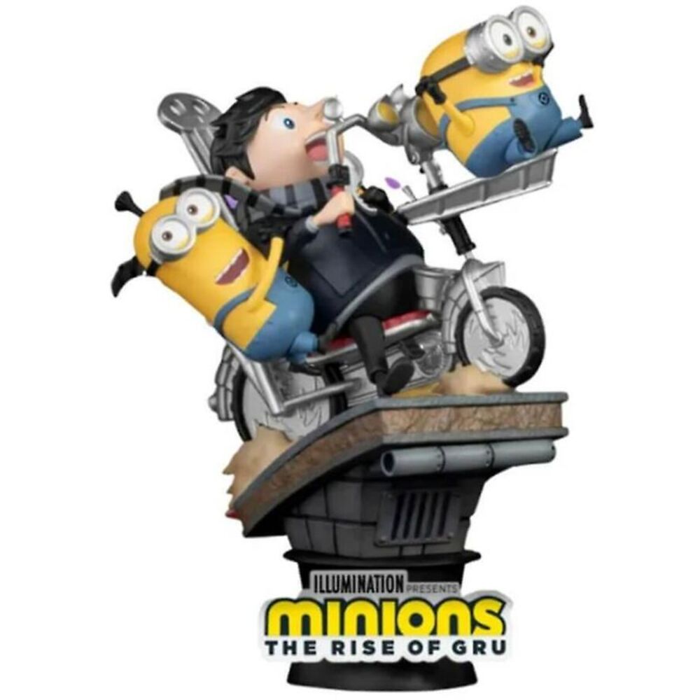 Beast Kingdom - Minions 2 -  D-Stage - Rocket Bike 6" Statue  COLLECTIBLES